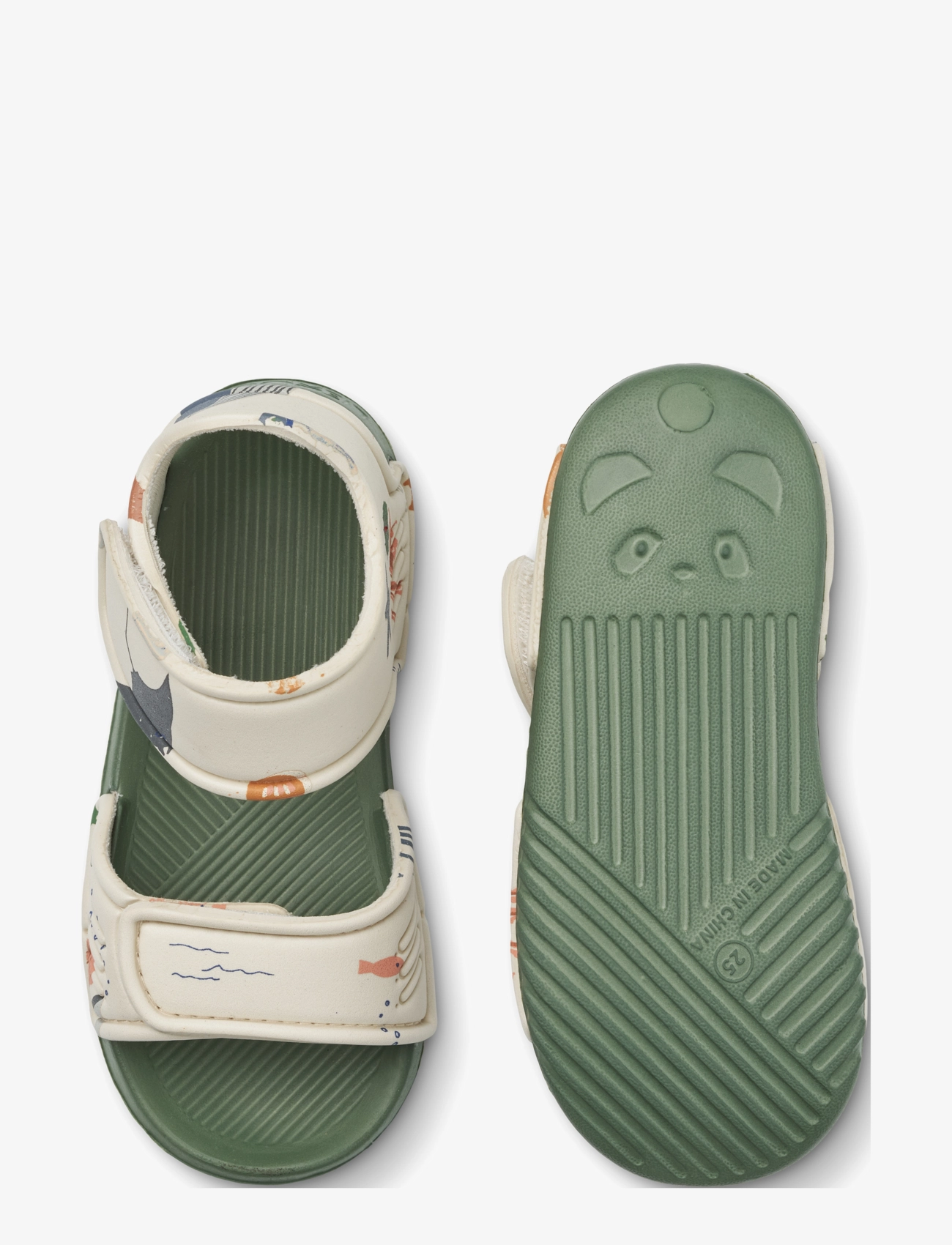Liewood - Blumer Printed Sandals - sandaler - sea creature sandy - 2