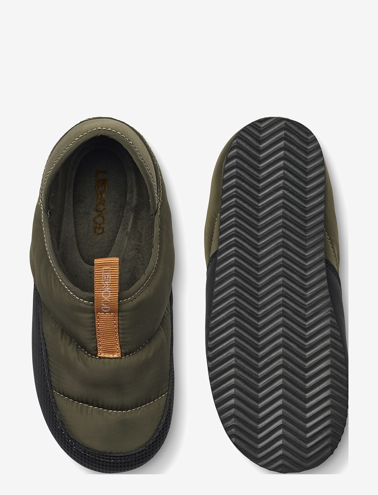 Liewood - Amira Indoor Slipper - army brown - 1