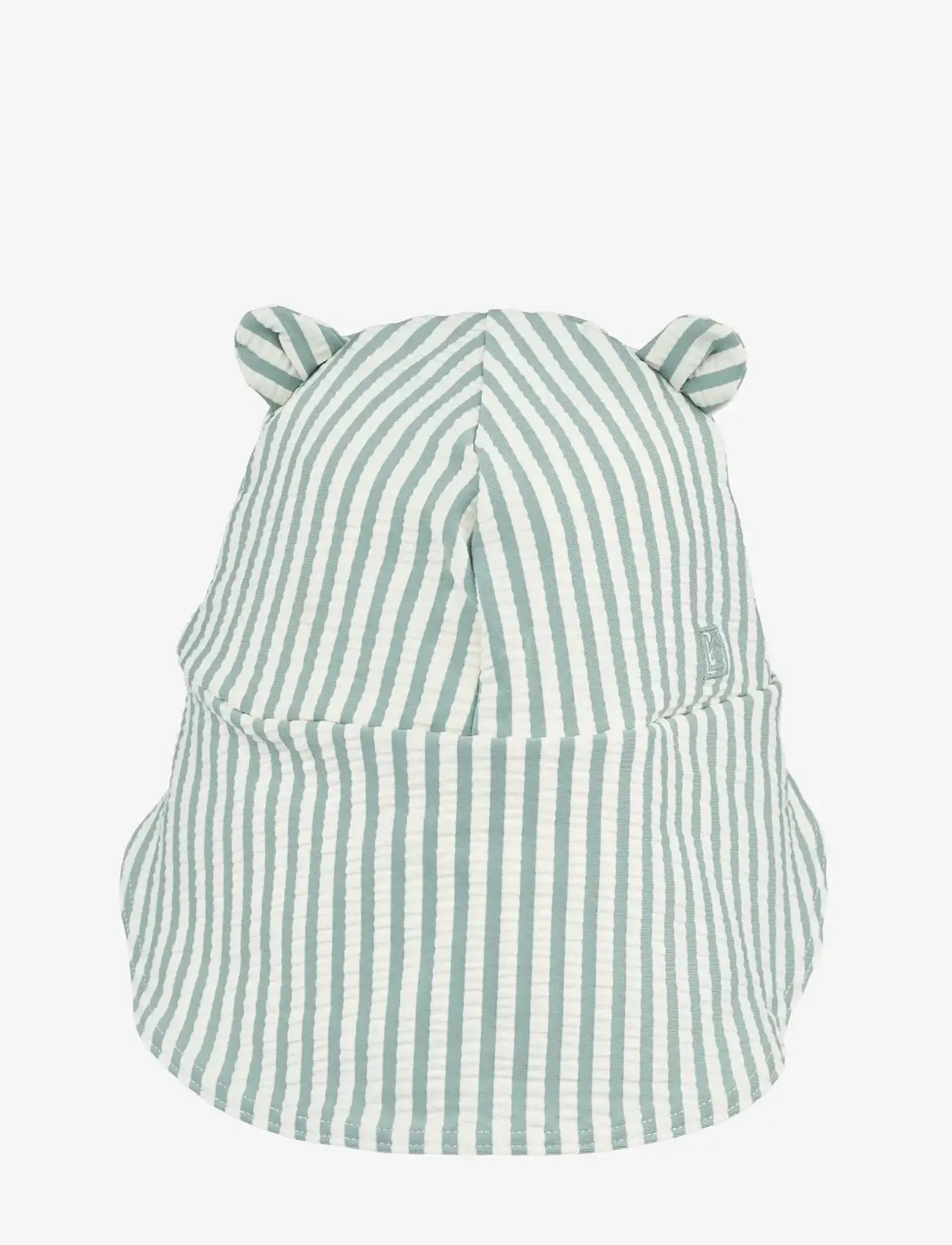 Liewood - Senia Seersucker Sun Hat With Ears - sonnenhüte - peppermint / sandy - 1