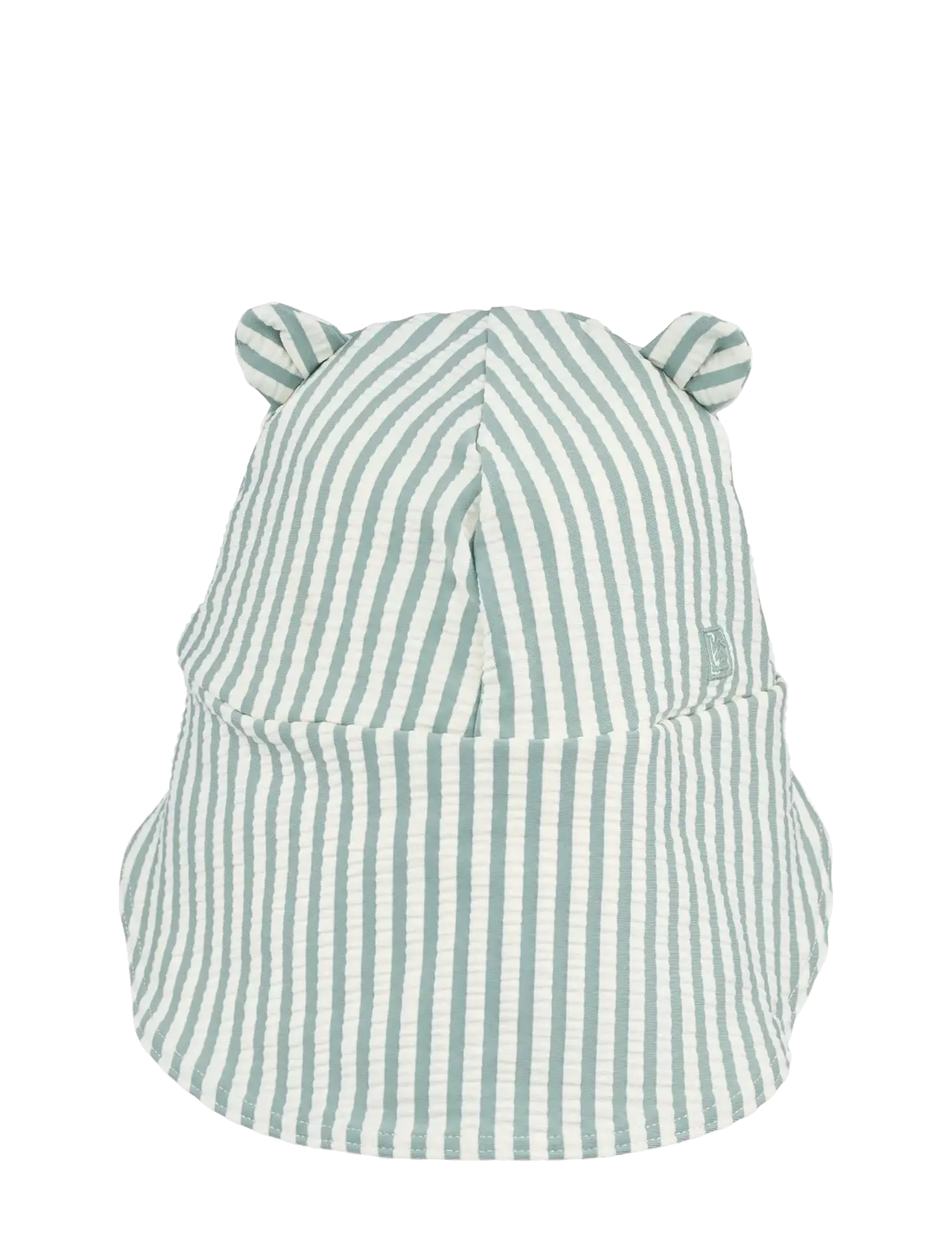 Liewood - Senia Seersucker Sun Hat With Ears - solhat - peppermint / sandy - 1