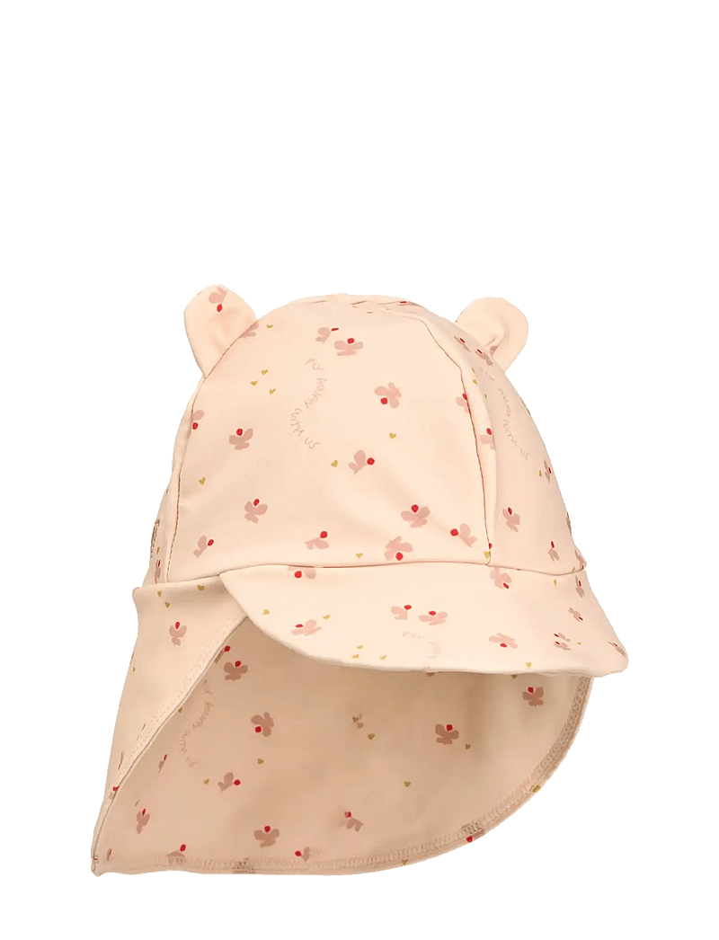 Liewood - Senia Sun Hat With Ears - sonnenhüte - mini butterfly / apple blossom - 1