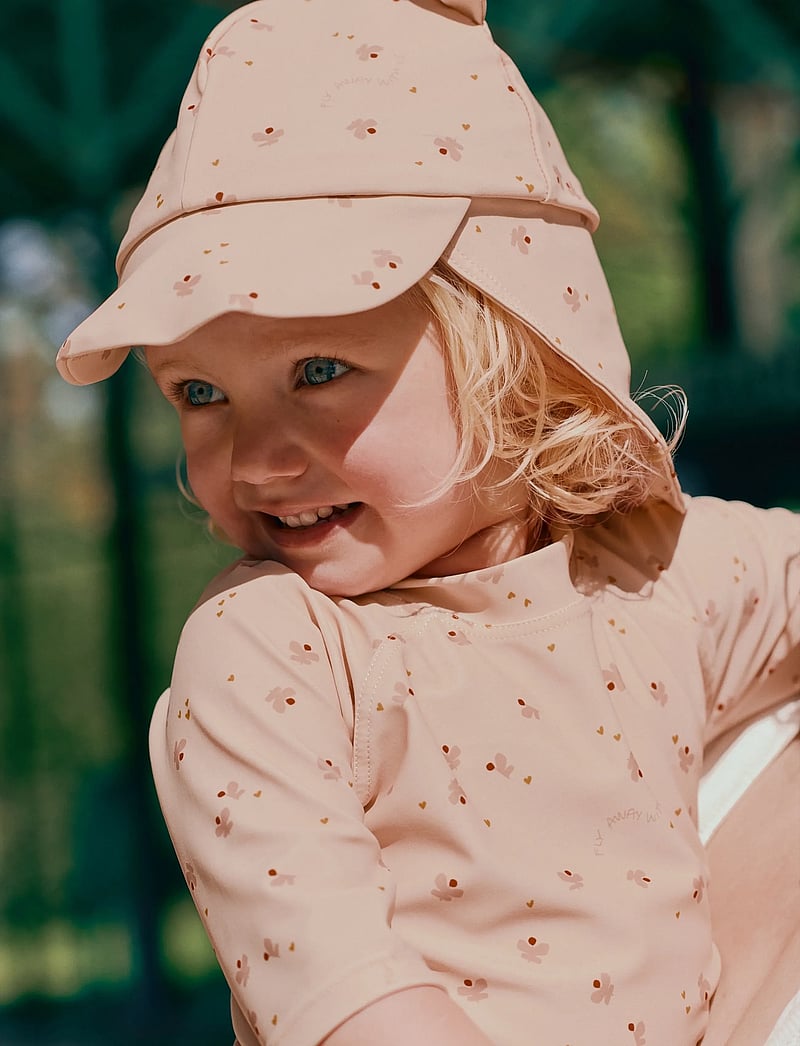 Liewood - Senia Sun Hat With Ears - sonnenhüte - mini butterfly / apple blossom - 0