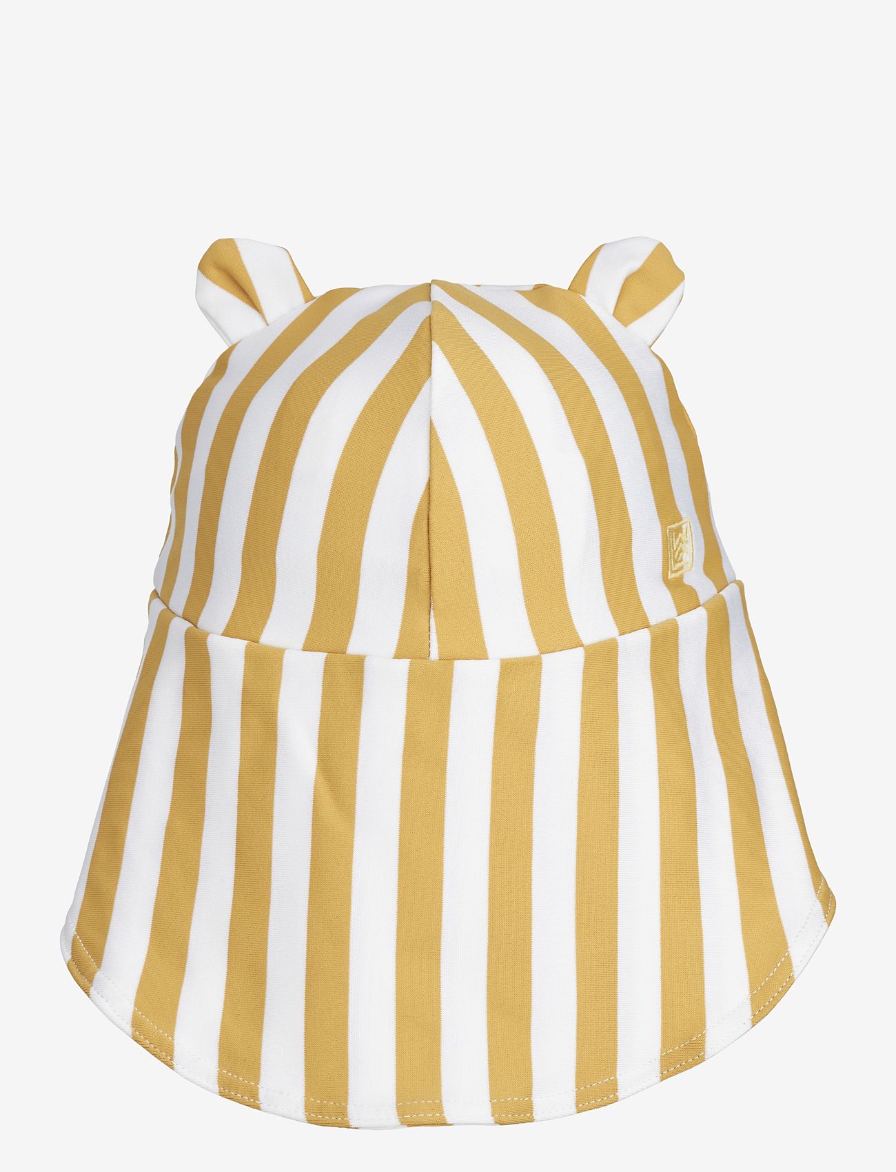 Liewood - Senia Sun Hat With Ears - kesälöytöjä - stripe yellow mellow / white - 1