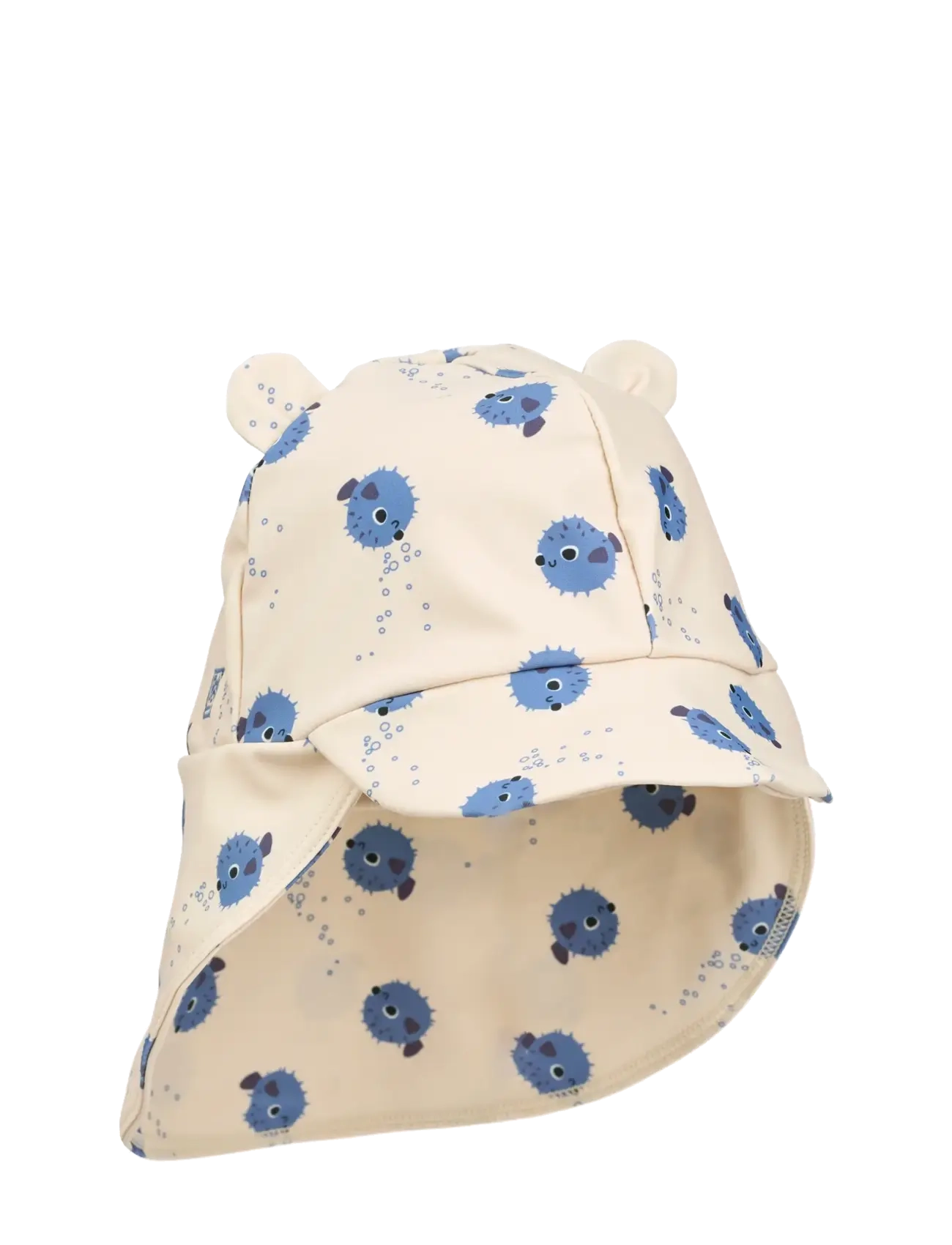 Liewood Senia Sun Hat With Ears, 0/3M, Accessories, Creme - Hats, Kinder