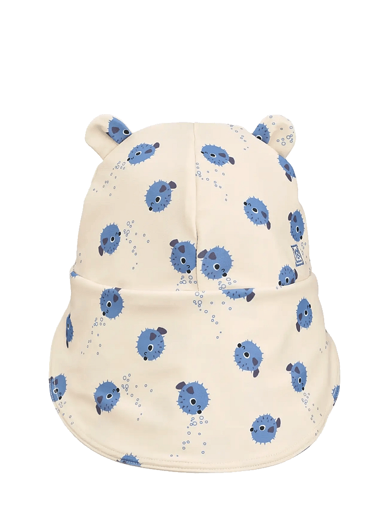 Liewood - Senia Sun Hat With Ears - solhattar - pufferfish / sandy - 1