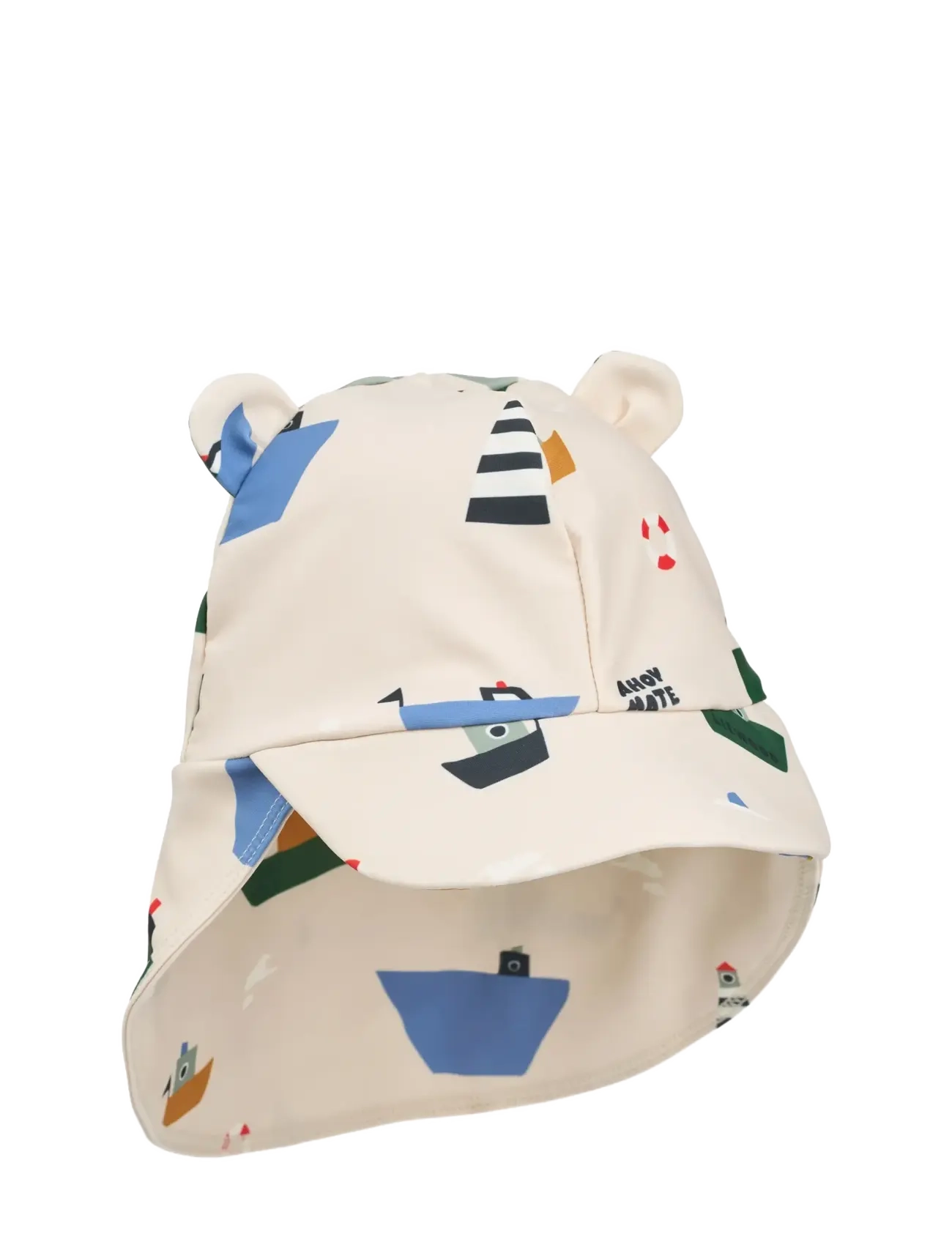 Liewood Senia Sun Hat With Ears - Accessoires - SAILING / SANDY / beige