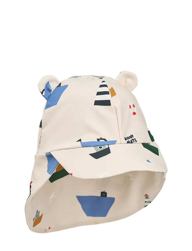 Liewood - Senia Sun Hat With Ears - solhattar - sailing / sandy - 0