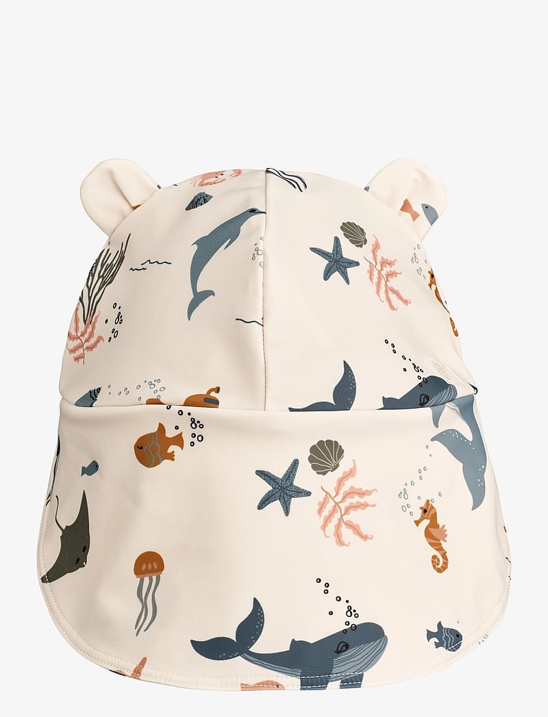 Liewood - Senia Sun Hat With Ears - chapeau de soleil - sea creature sandy - 1