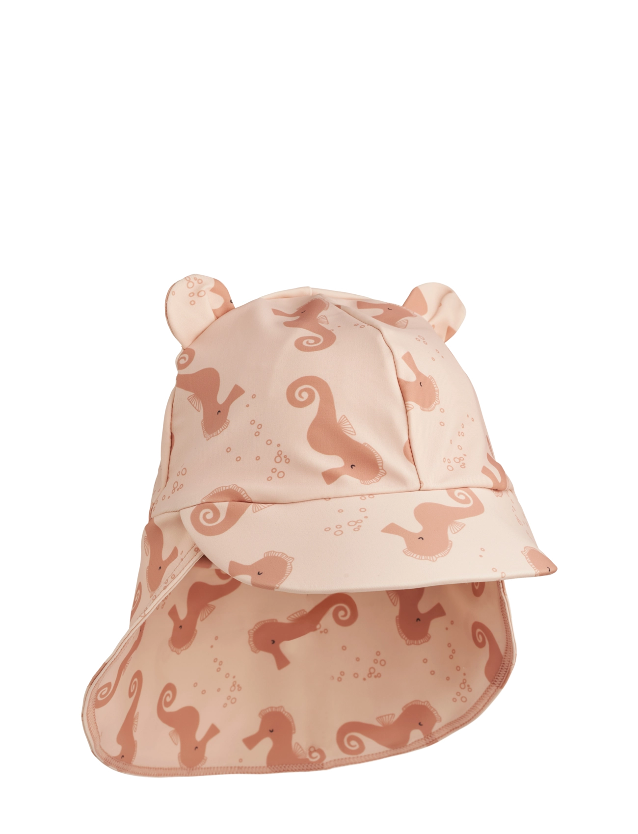 Liewood Senia Sun Hat With Ears, 6/9M, Accessories, Rosa - Hats, Kinder