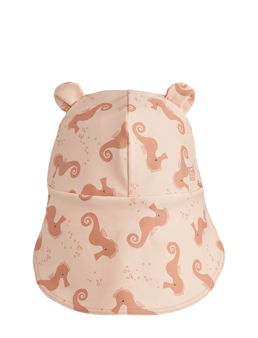 Liewood - Senia Sun Hat With Ears - sonnenhüte - seahorse / apple blossom - 1