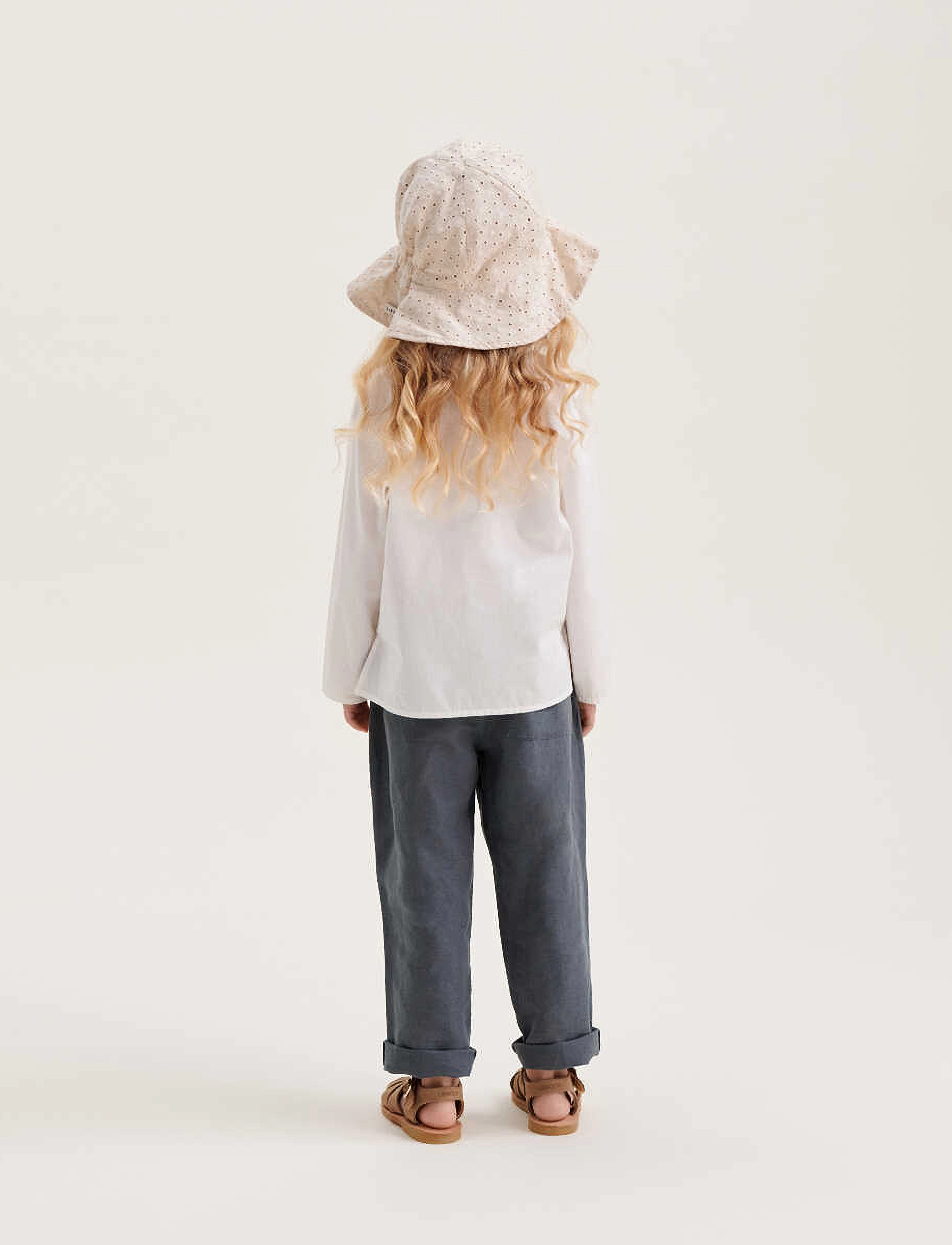 Liewood - Amelia anglaise sun hat - solhat - sandy - 3