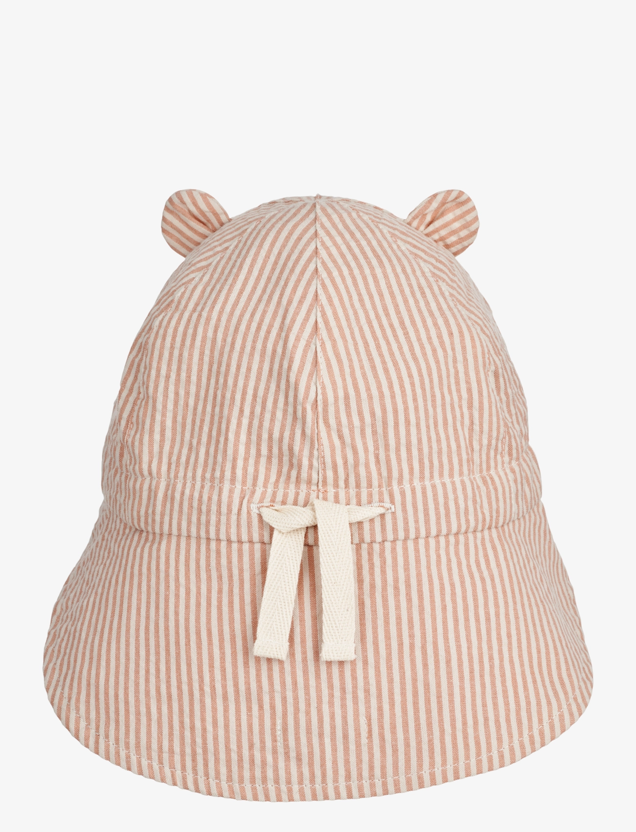 Liewood - Gorm reversible seersucker sun hat - päikesemütsid - y/d stripe: tuscany rose/sandy - 2