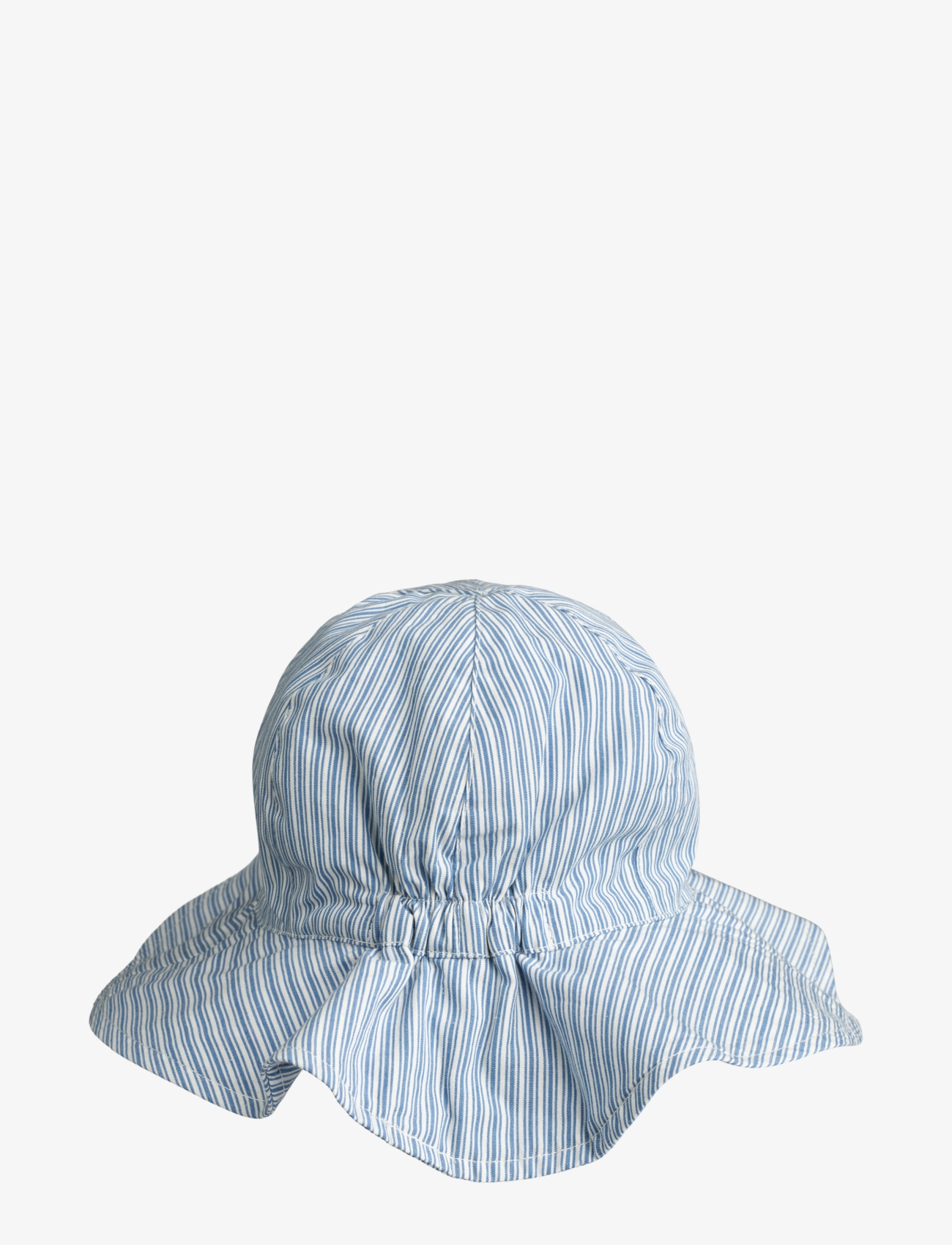 Liewood - Amelia seersucker hat - y/d stripe riverside / creme de la creme - 1