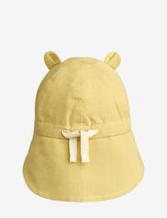 Liewood - Gorm Linen Sun Hat With Ears - solhattar - crispy corn - 2