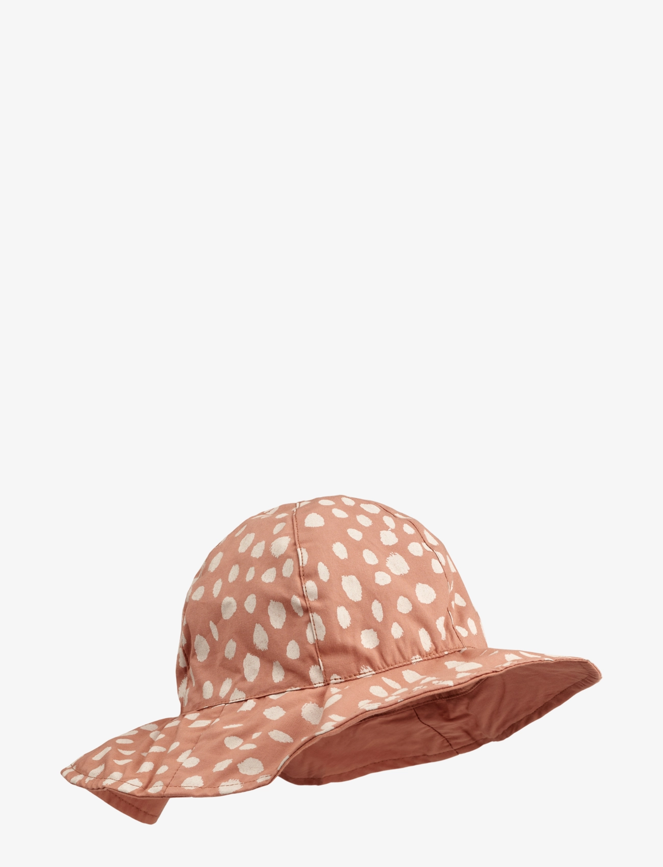 Amelia reversible sun hat - LEO SPOTS TUSCANY ROSE/ TUSCANY ROSE