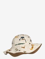 Liewood - Amelia Reversible Sun Hat - kapelusz przeciwsłoneczny - all together sandy - 0