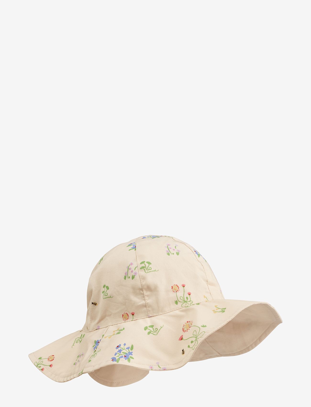 Liewood - Amelia Reversible Sun Hat - solhattar - flora sandy / sandy - 0
