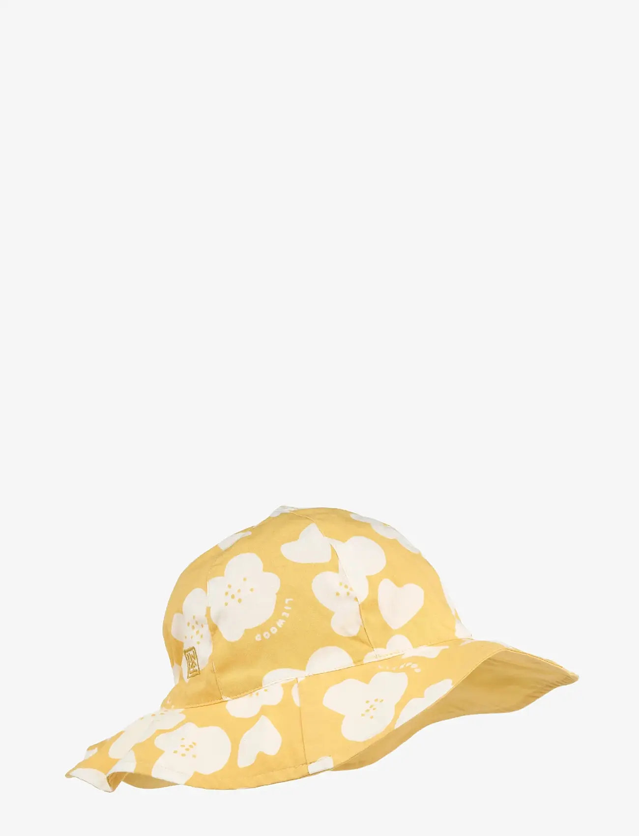 Liewood - Amelia Reversible Sun Hat - solhattar - flower / lemon yellow - 0