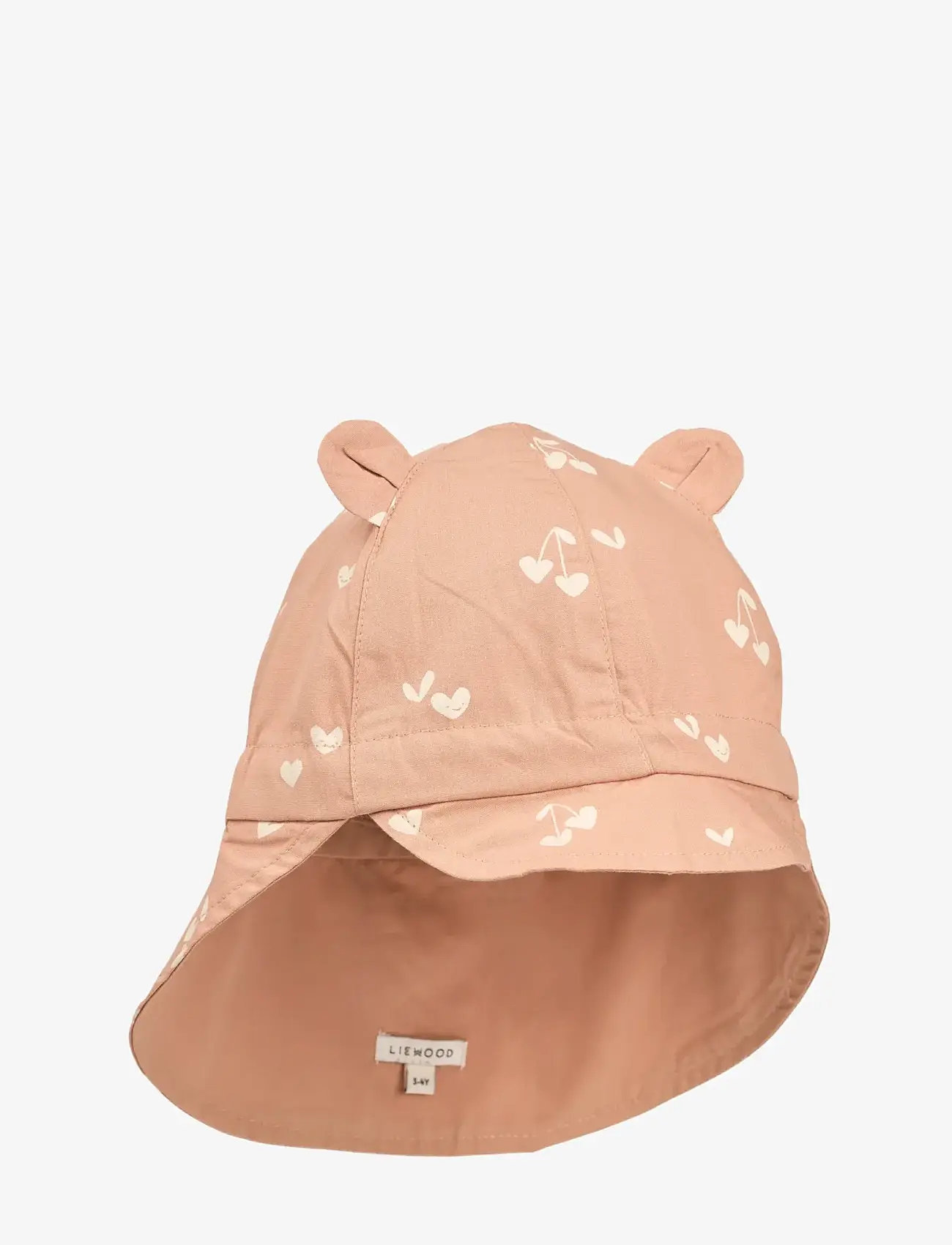 Liewood - Gorm Reversible Sun Hat w Ears - solhattar - sweethearts / pale tuscany - 0