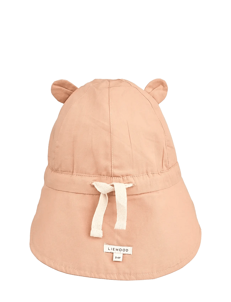 Liewood - Gorm Reversible Sun Hat w Ears - solhattar - sweethearts / pale tuscany - 1