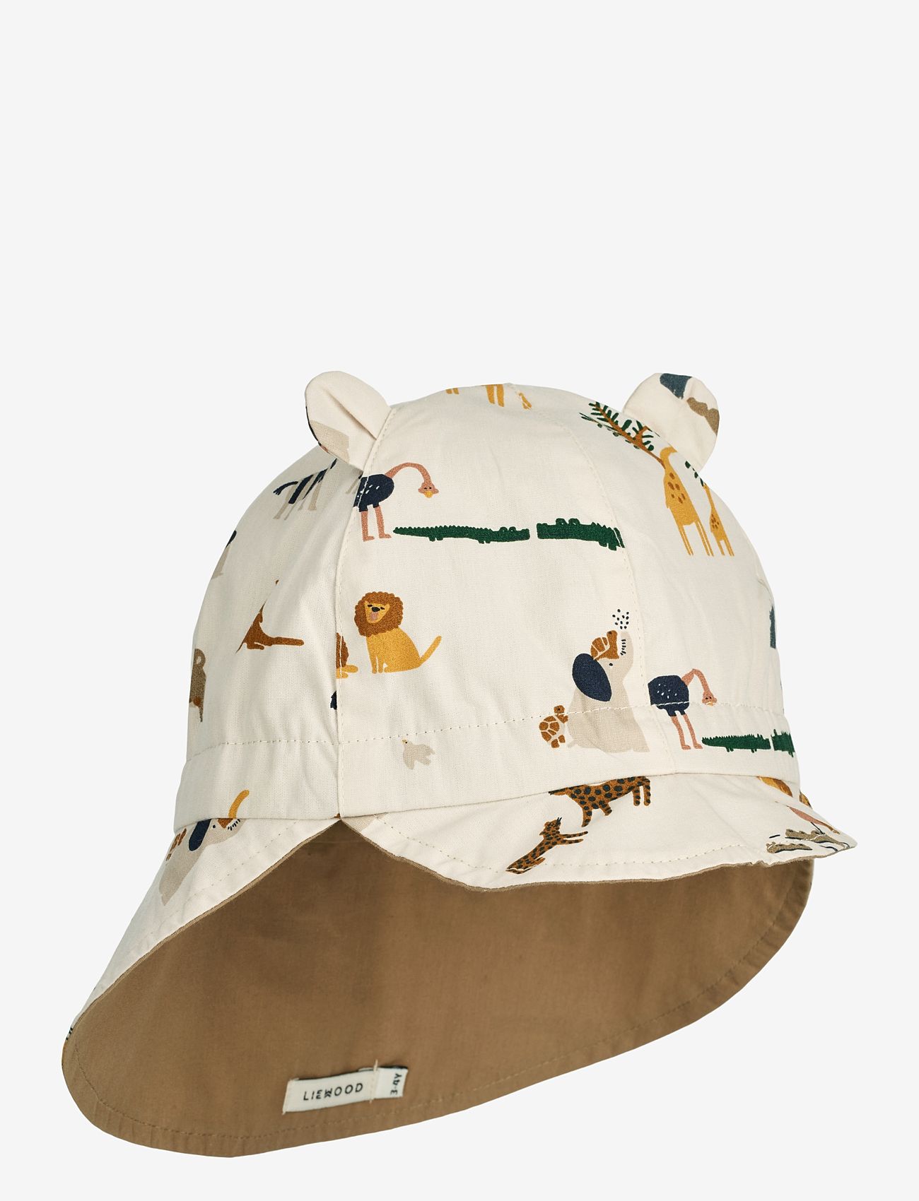 Liewood - Gorm Reversible Sun Hat With Ears - sommarfynd - all together sandy - 0