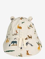 Liewood - Gorm Reversible Sun Hat With Ears - solhat - all together sandy - 1