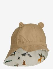 Liewood - Gorm Reversible Sun Hat With Ears - sommarfynd - all together sandy - 2