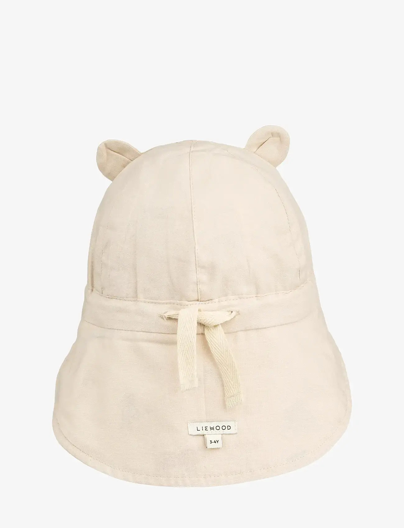 Liewood - Gorm Reversible Sun Hat w Ears - solhat - around the world / sandy - 2