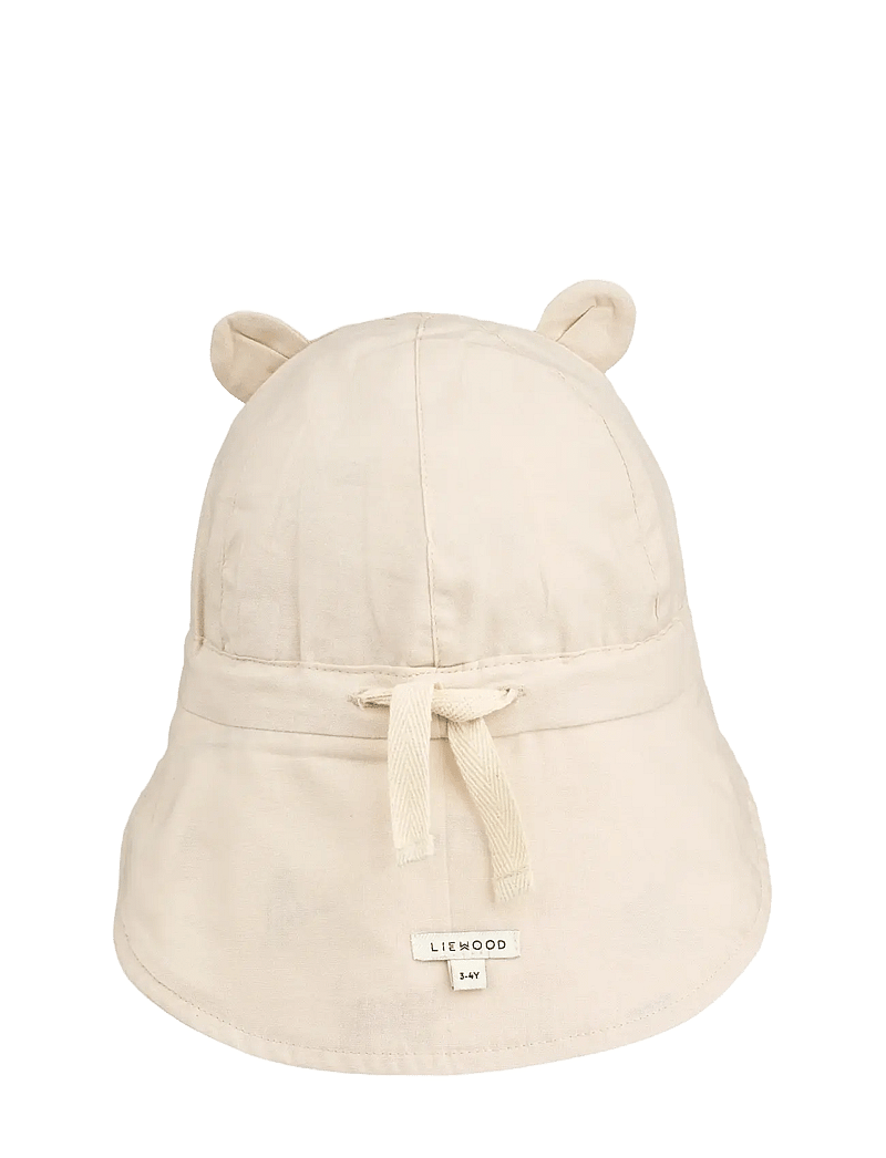 Liewood - Gorm Reversible Sun Hat w Ears - solhat - around the world / sandy - 2