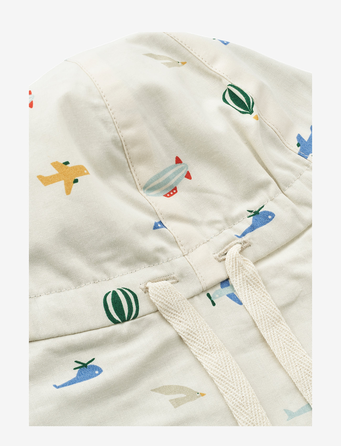 Liewood - Gorm Reversible Sun Hat With Ears - solhatte - aviator / ecru - 2