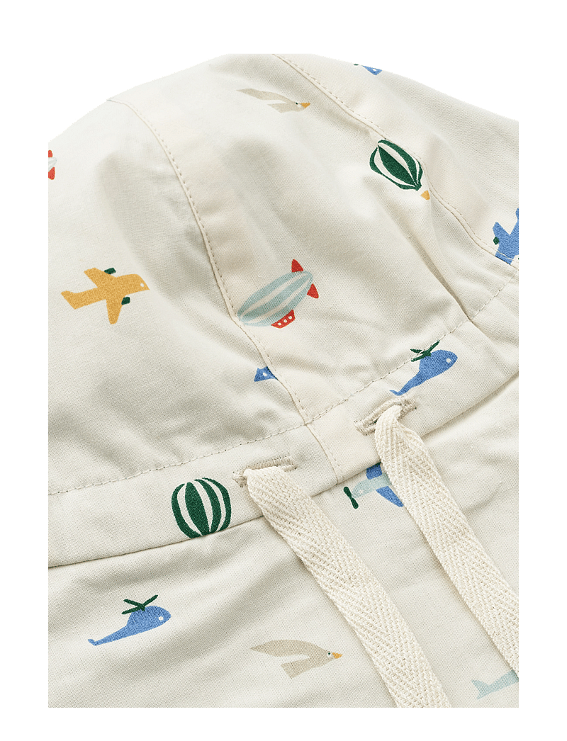 Liewood - Gorm Reversible Sun Hat With Ears - sonnenhüte - aviator / ecru - 2