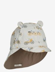 Gorm Reversible Sun Hat With Ears - BICYCLE CLOUD BLUE