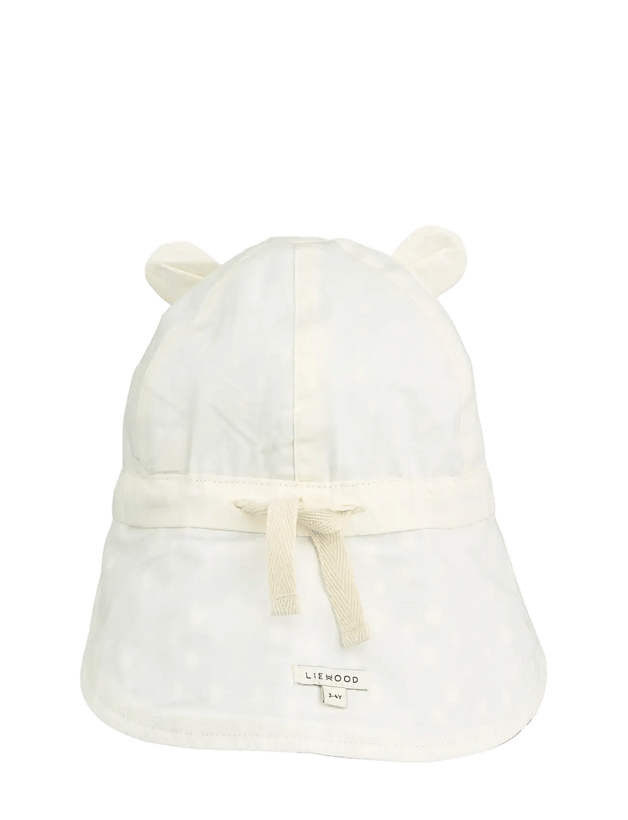 Liewood - Gorm Reversible Sun Hat w Ears - sun hats - dot / dusty lavender - 1