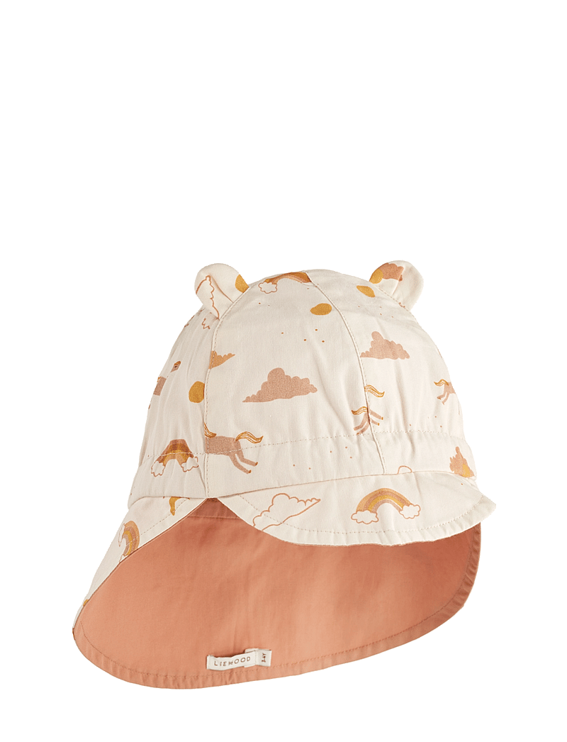 Liewood - Gorm Reversible Sun Hat w Ears - solhat - dream / ecru - 0