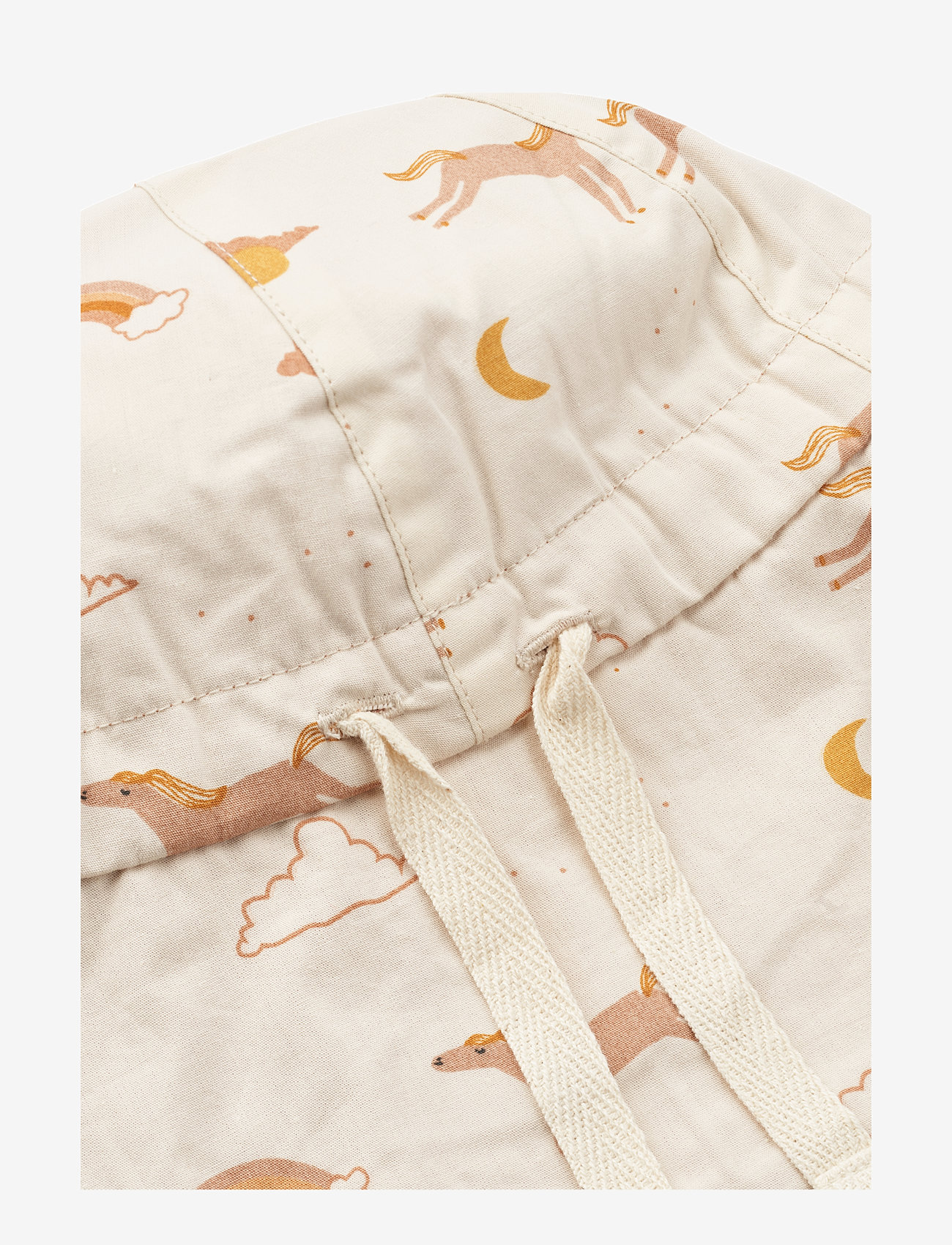Liewood - Gorm Reversible Sun Hat With Ears - solhattar - dream / ecru - 2