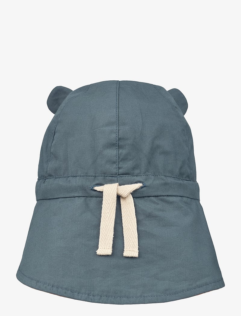 Liewood - Gorm Reversible Sun Hat With Ears - sonnenhüte - sea creature sandy - 3