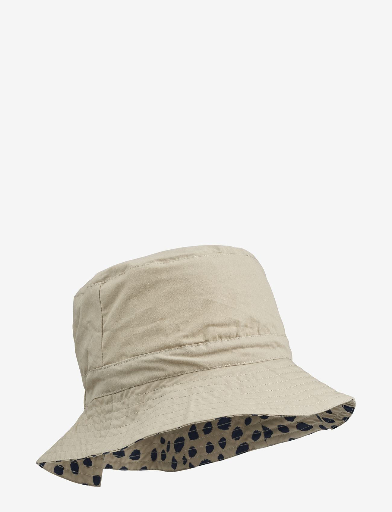 Liewood - Sander Printed Reversible Sun Hat - leo spots mist / mist - 1