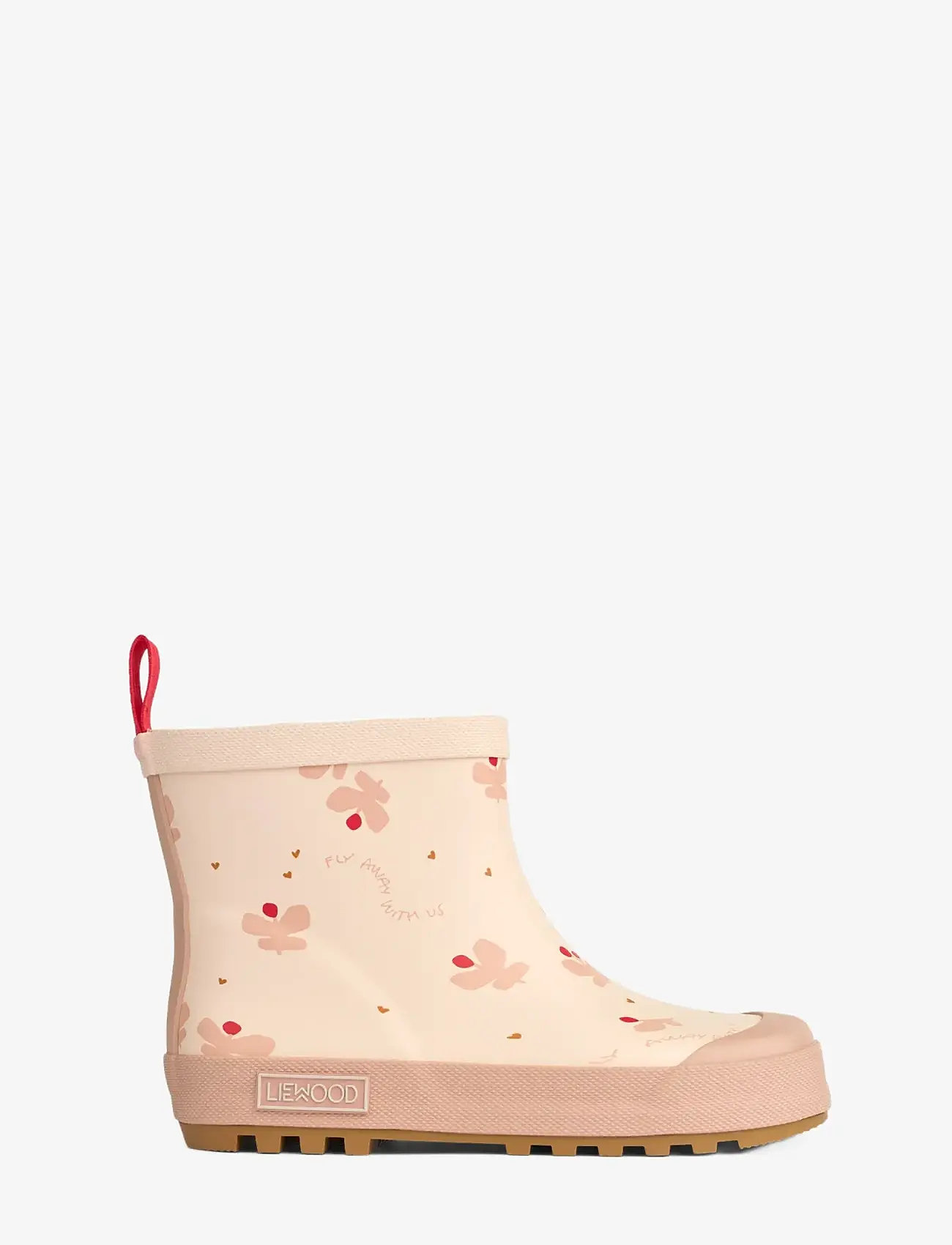 Liewood - Tekla Printed Rainboot - ofodrade gummistövlar - mini butterfly / apple blossom - 2