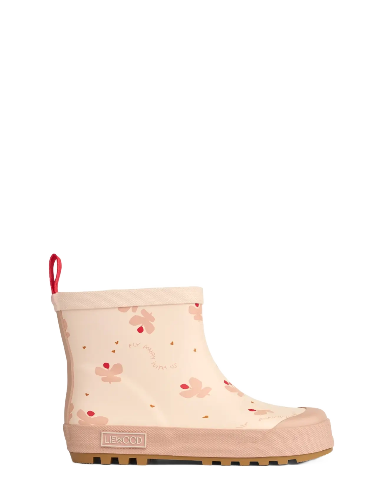 Liewood - Tekla Printed Rainboot - voodrita kummikud - mini butterfly / apple blossom - 2
