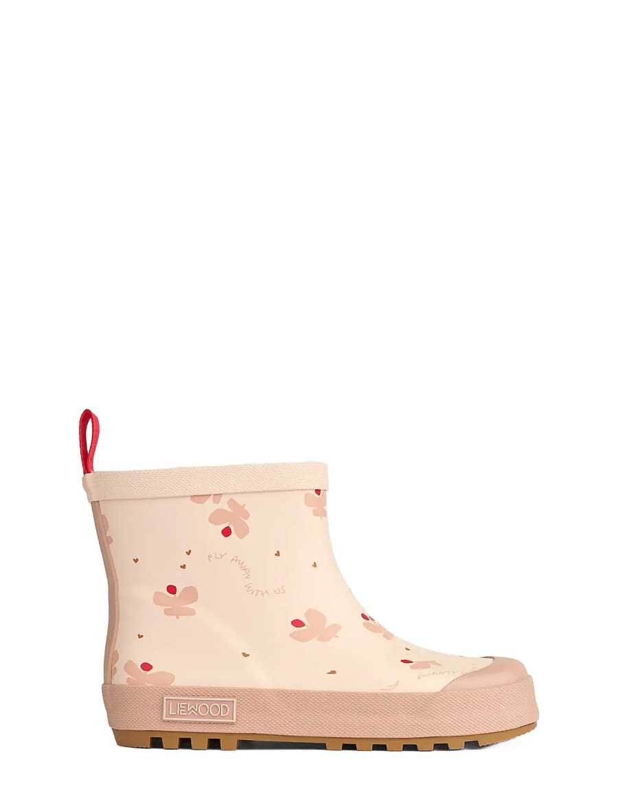 Liewood - Tekla Printed Rainboot - voodrita kummikud - mini butterfly / apple blossom - 2