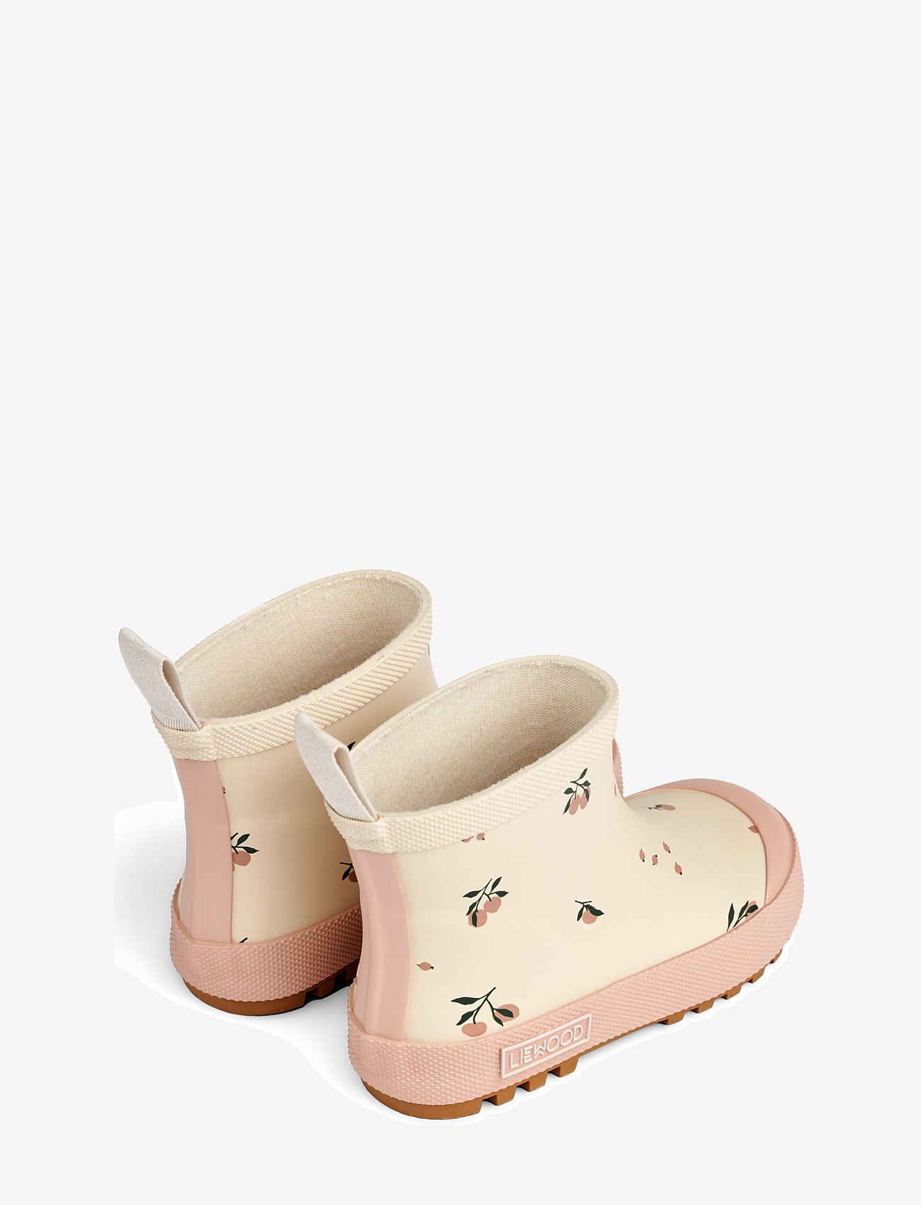 Liewood - Tekla Printed Rainboot - voodrita kummikud - peach / sea shell - 1
