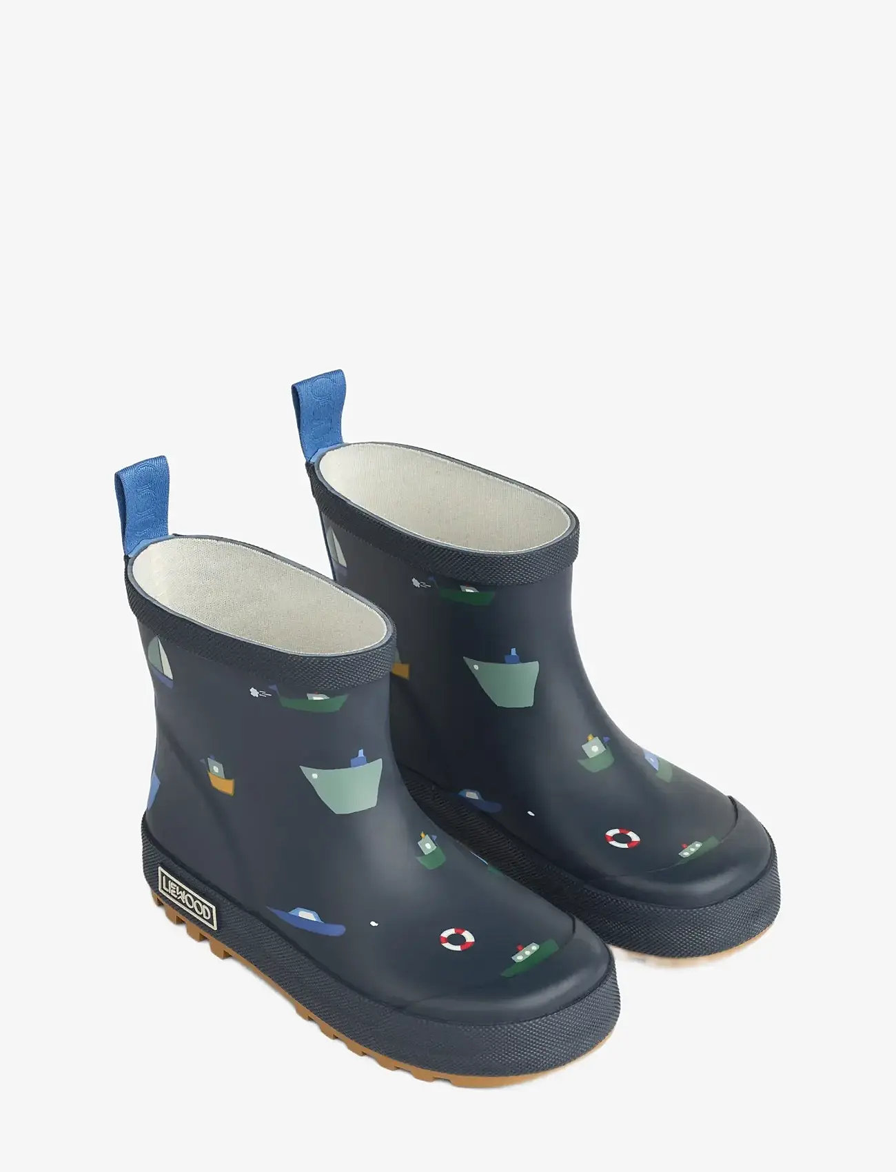 Liewood - Tekla Printed Rainboot - unlined rubberboots - sailing / classic navy - 0