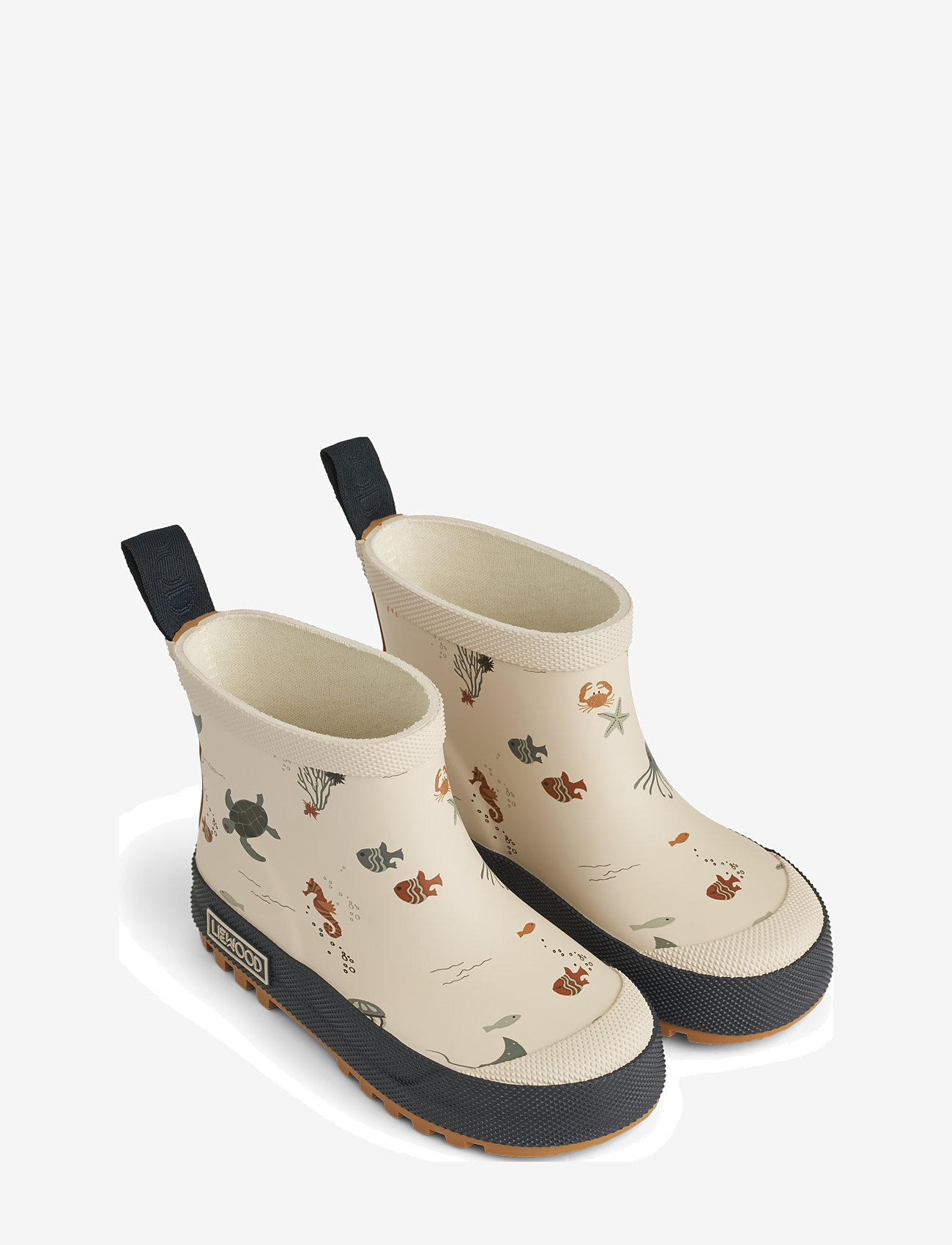 Liewood - Tekla Printed Rainboot - sea creature / sandy - 0