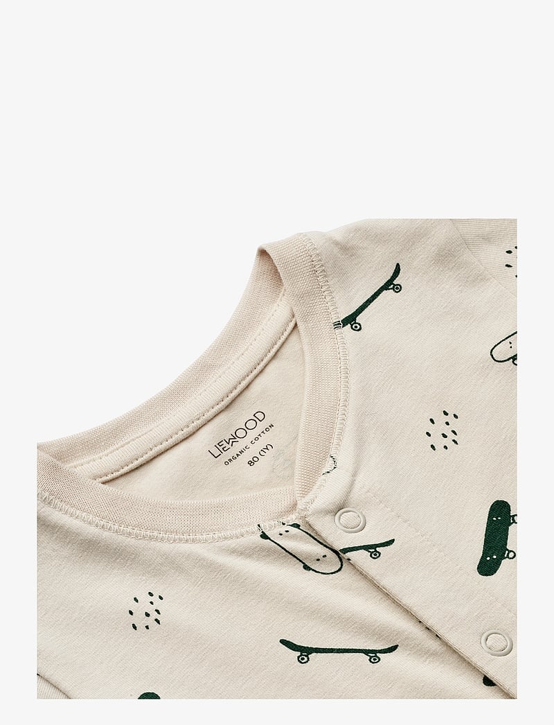 Liewood - Birk printed pyjamas jumpsuit - skate sandy - 3