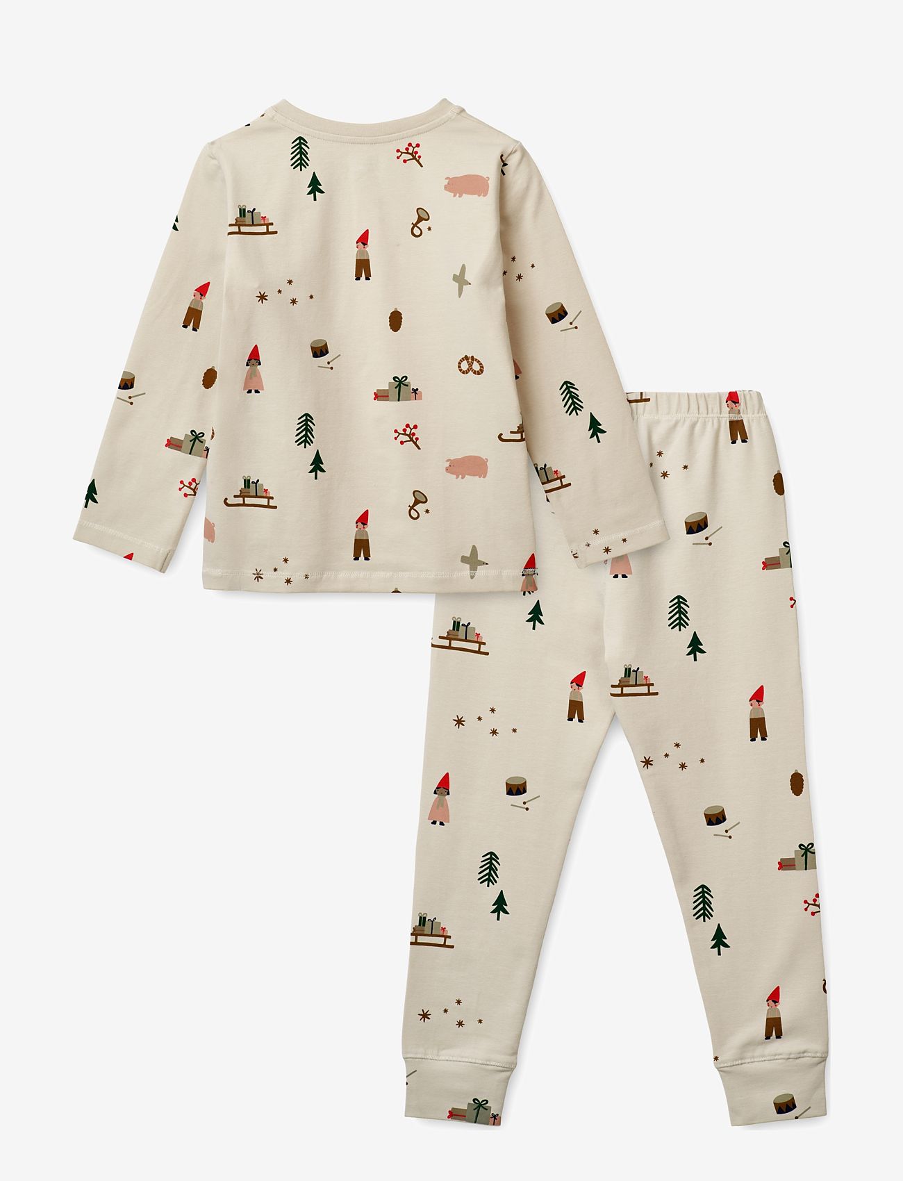 Liewood - Wilhelm printed pyjamas set - holiday / sandy - 1