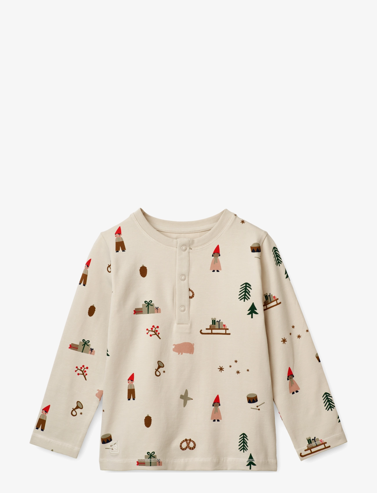 Liewood - Wilhelm printed pyjamas set - holiday / sandy - 2
