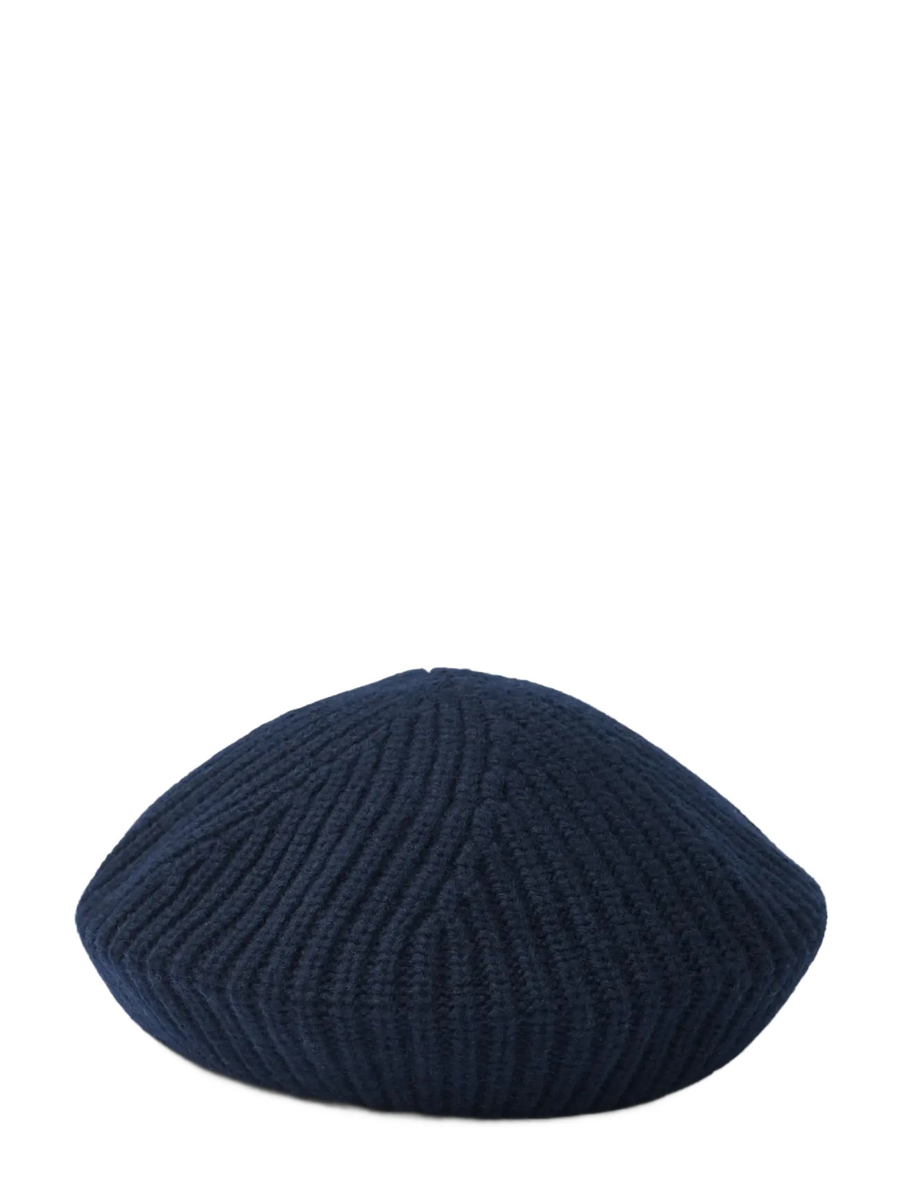 Liewood Borg Beret Hat, Børn, Ribstrikket Baret, Navy, Str: 3/4Y
