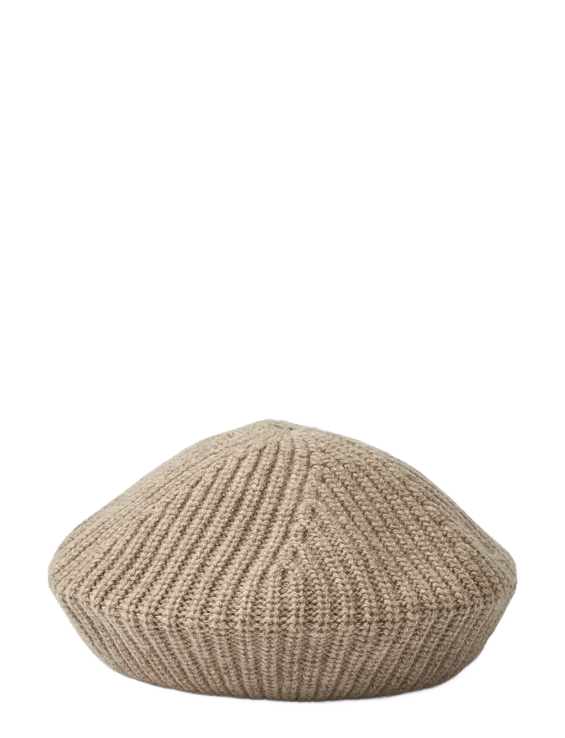 Liewood - Borg Beret Hat - wintermützen - oat melange - 0