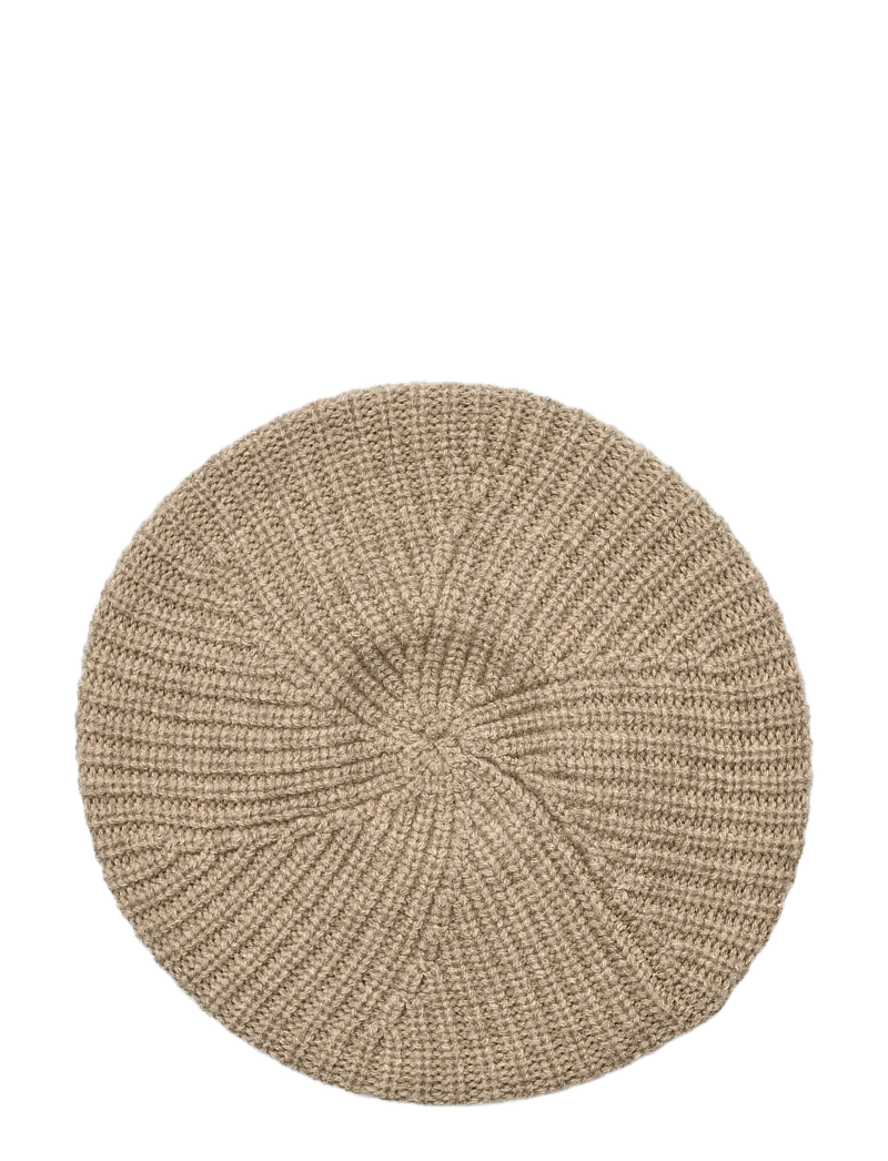 Liewood - Borg Beret Hat - wintermützen - oat melange - 1