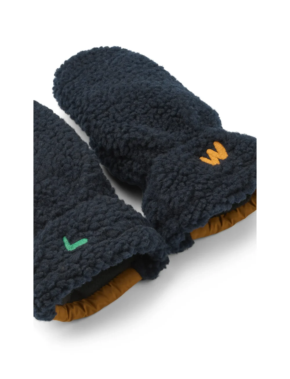 Liewood - Grethe Pile Gloves - handsker - classic navy multi mix - 1